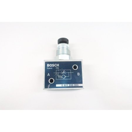 BOSCH 200 003 1/2In Npt Hydraulic Check Valve 0 821 200 003